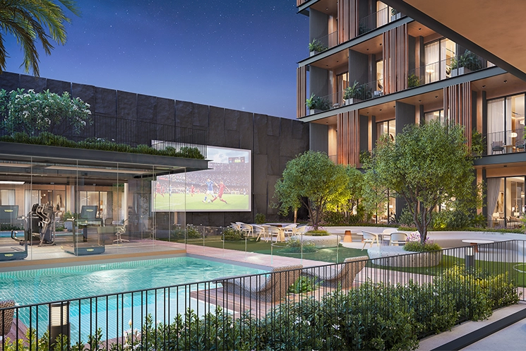 Balcony to Outdoor Cinema